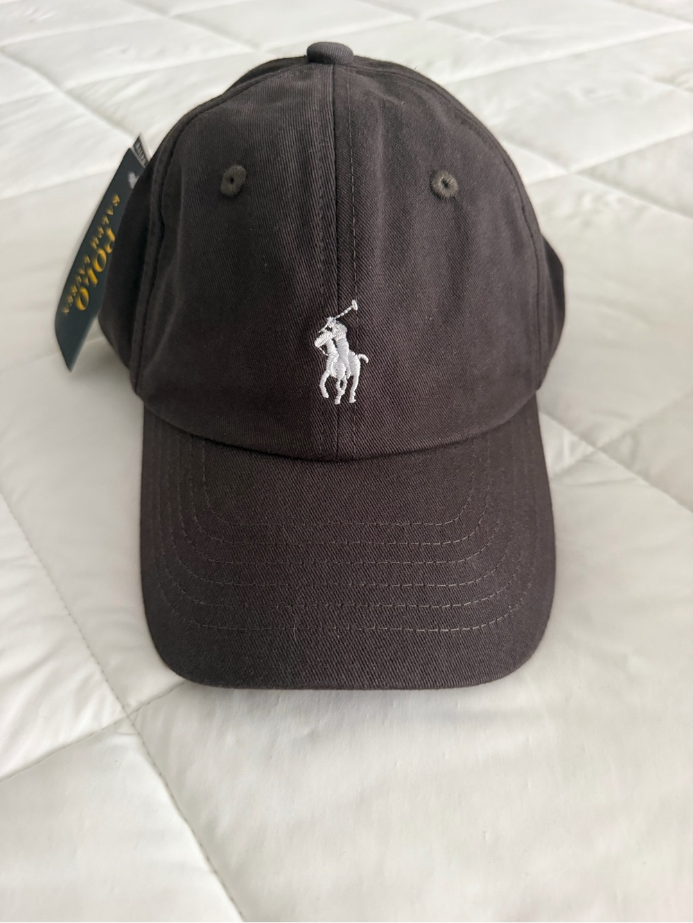 Grey Polo Ralph Lauren baseball cup